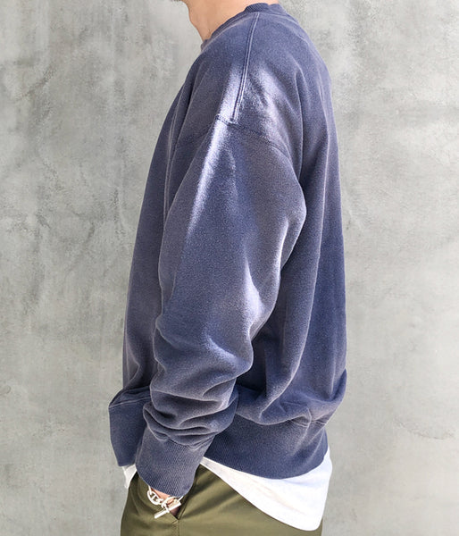 INTERIM/VINTAGE FADE BOTH V-GAZETTE SWEAT SHIRT (NASU)