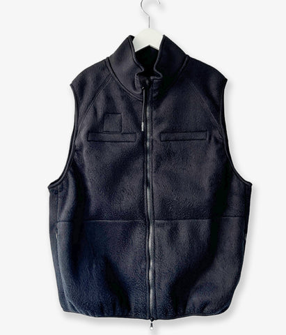 blurhms ROOTSTOCK/LEVEL3 FLEECE VEST (BLACK)