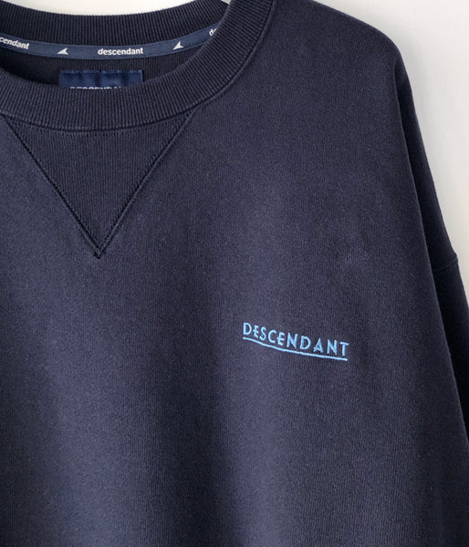 DESCENDANT/OTL CREW NECK V GAZETTE (NAVY)