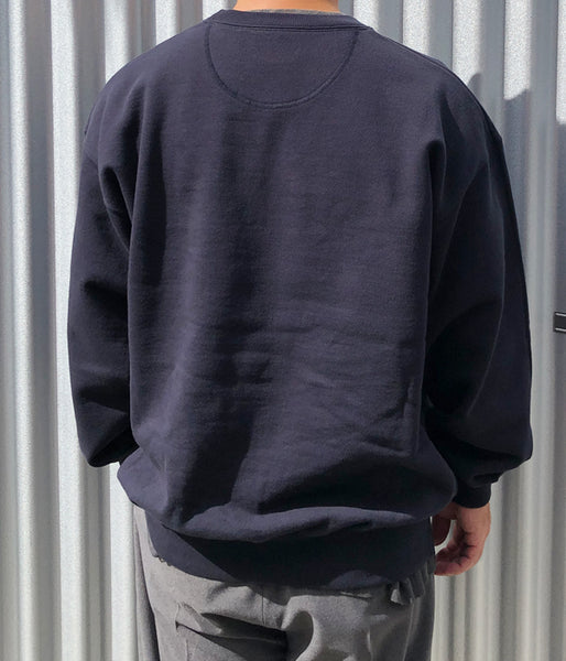 DESCENDANT/OTL CREW NECK V GAZETTE (NAVY)