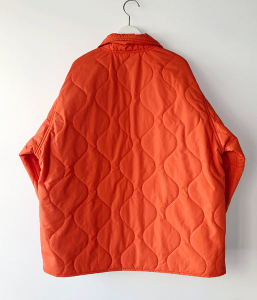 DESCENDANT/BURNS PADDING JACKET (ORANGE)