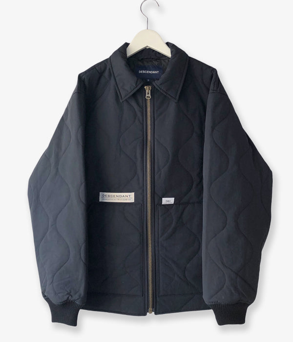 DESCENDANT/BURNS PADDING JACKET (BLACK)