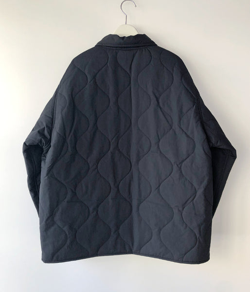 DESCENDANT/BURNS PADDING JACKET (BLACK)