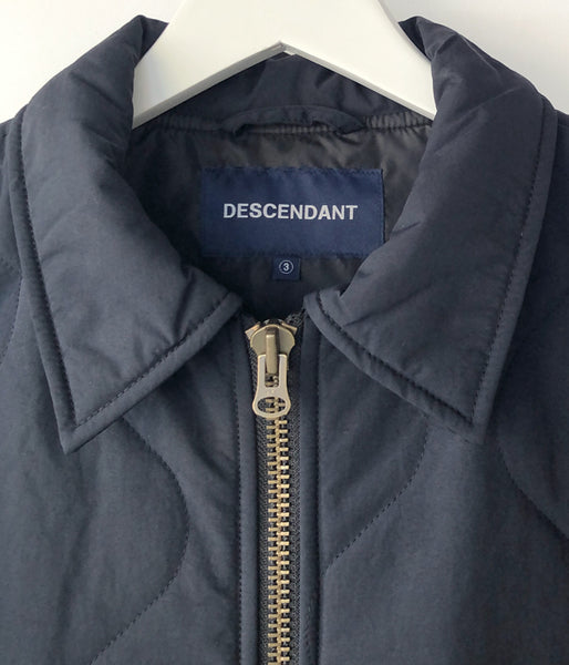 DESCENDANT/BURNS PADDING JACKET (BLACK)