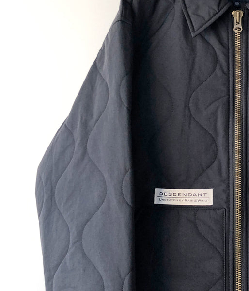 DESCENDANT/BURNS PADDING JACKET (BLACK)