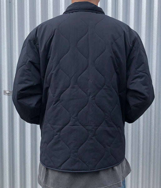 DESCENDANT/BURNS PADDING JACKET (BLACK)