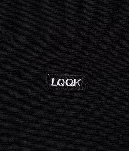 LQQK Studio/SIGNATURE FLEECE ZIP HOODIE (BLACK)