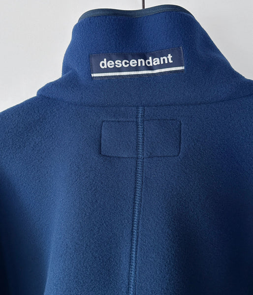 DESCENDANT/DAVID FLEECE JACKET (NAVY)