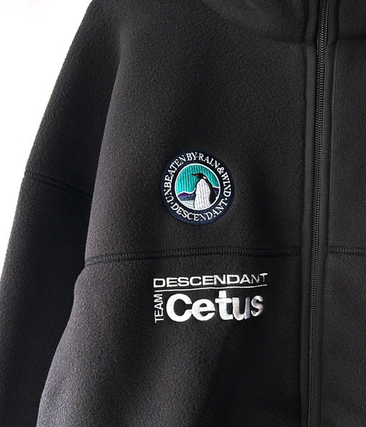 DESCENDANT/DAVID FLEECE JACKET (BLACK)