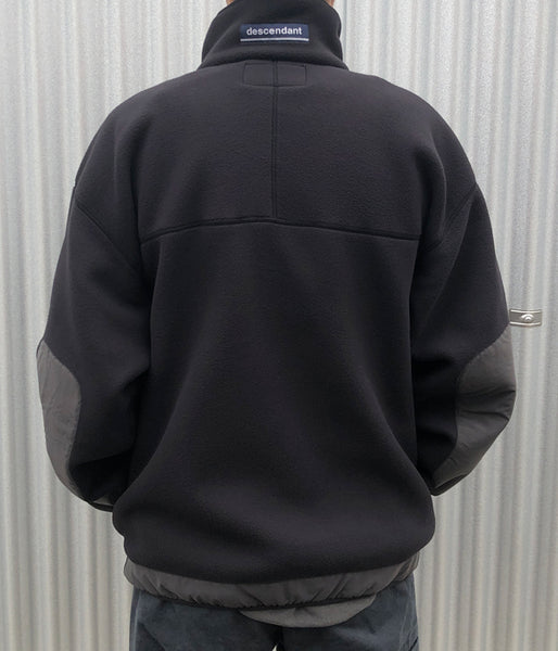 DESCENDANT/DAVID FLEECE JACKET (BLACK)