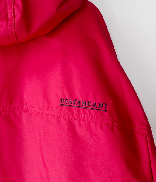 DESCENDANT/MONTAGNE NYLON JACKET 3LAYER (RED)