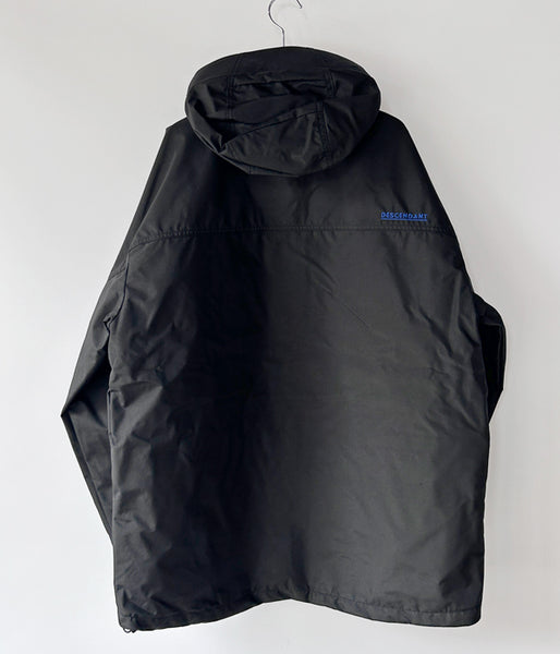 DESCENDANT/MONTAGNE NYLON JACKET 3LAYER (BLACK)