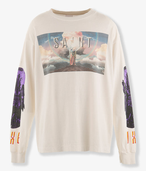 SAINT MICHAEL/LS TEE/SAINT PICTURES/WH