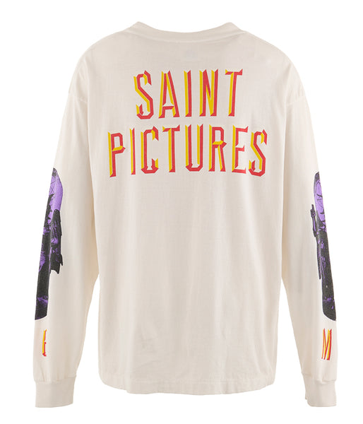 SAINT MICHAEL/LS TEE/SAINT PICTURES/WH