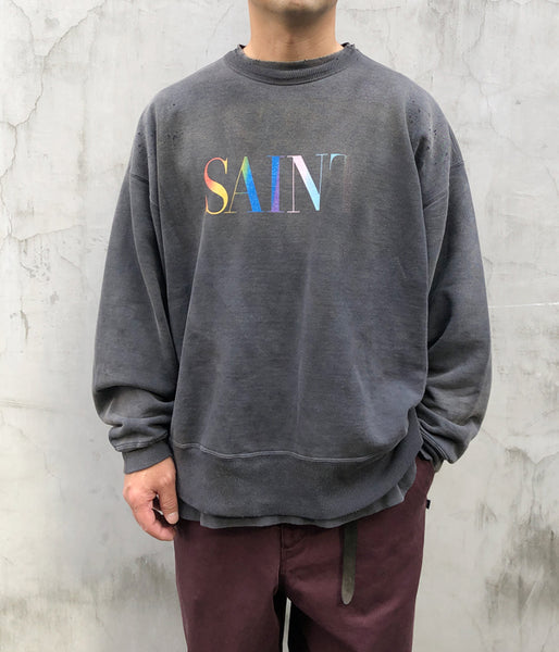 SAINT MICHAEL/CREW SWT/RAINBOW SNT/BLK