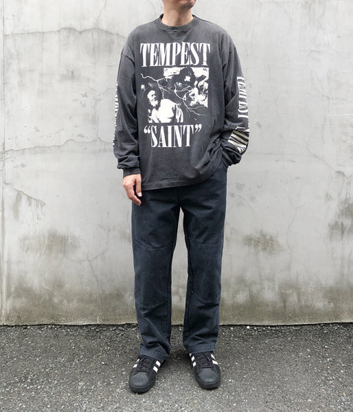 SAINT MICHAEL/LS TEE/TEMPEST/BLACK