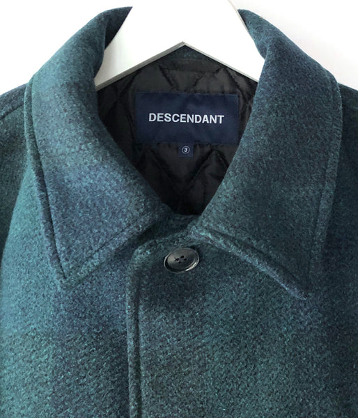 DESCENDANT/CLAIRTON PLAID JACKET (GREEN)