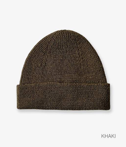 MHL./SIMPLE RIBBED BEANIE