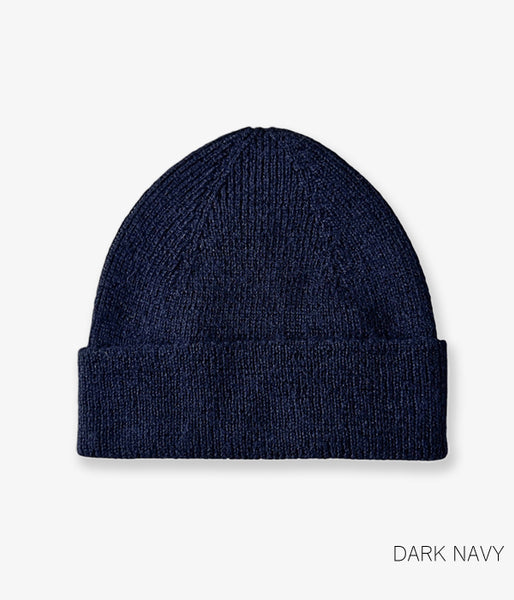 MHL./SIMPLE RIBBED BEANIE