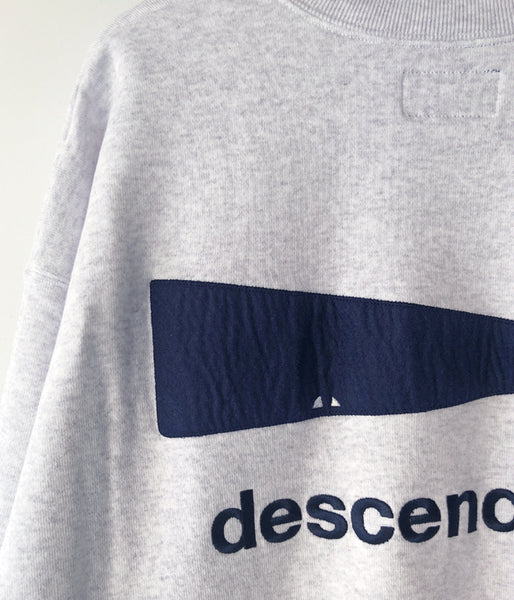 DESCENDANT/CACHALOT CREW NECK (GRAY)