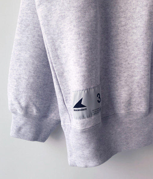 DESCENDANT/CACHALOT CREW NECK (GRAY)