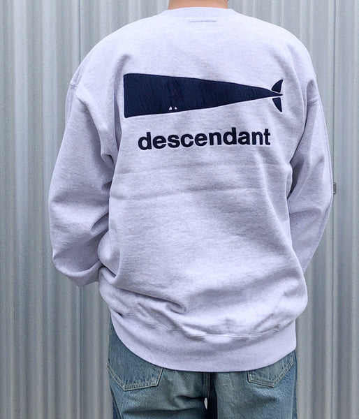 DESCENDANT/CACHALOT CREW NECK (GRAY)