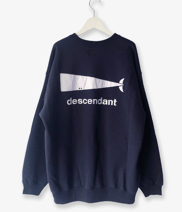 DESCENDANT/CACHALOT CREW NECK (NAVY)