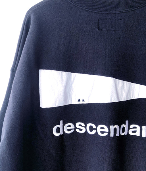 DESCENDANT/CACHALOT CREW NECK (NAVY)