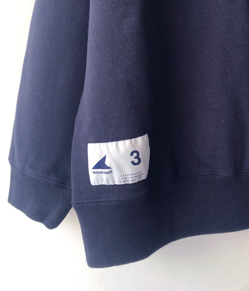 DESCENDANT/CACHALOT CREW NECK (NAVY)