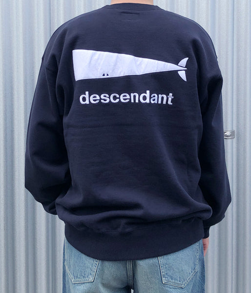 DESCENDANT/CACHALOT CREW NECK (NAVY)