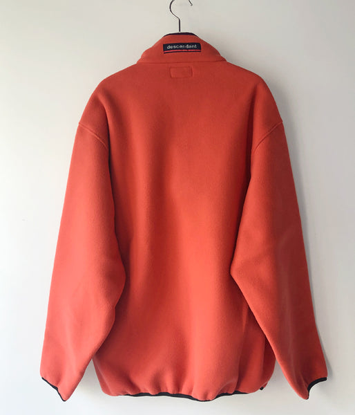 DESCENDANT/HUMMING FLEECE PULLOVER (ORANGE)