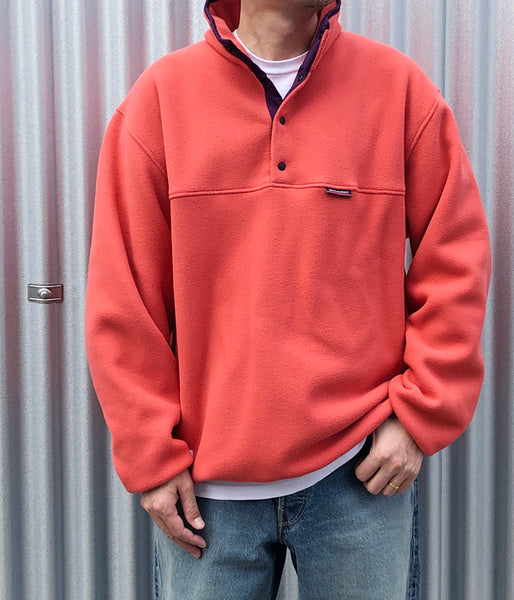 DESCENDANT/HUMMING FLEECE PULLOVER (ORANGE)