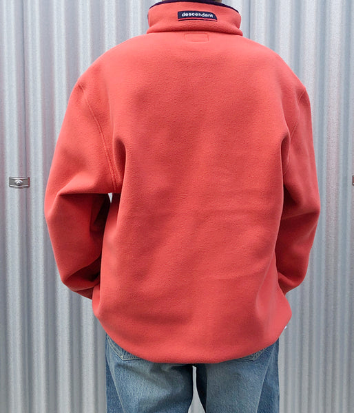 DESCENDANT/HUMMING FLEECE PULLOVER (ORANGE)