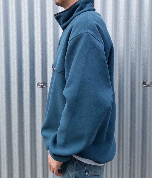 DESCENDANT/HUMMING FLEECE PULLOVER (TEAL)