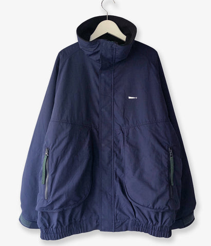 DESCENDANT/PISTEN NYLON JACKET (NAVY)