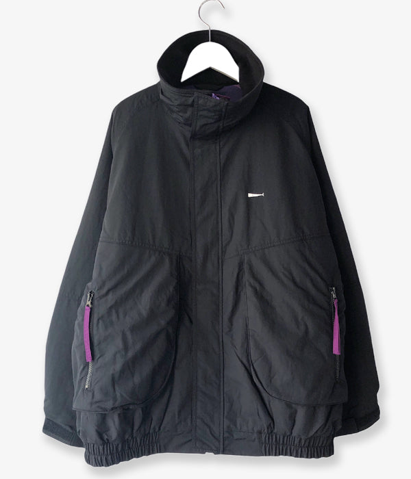 DESCENDANT/PISTEN NYLON JACKET (BLACK)