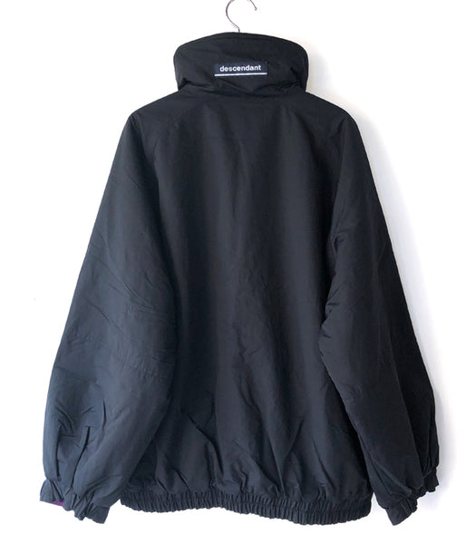 DESCENDANT/PISTEN NYLON JACKET (BLACK)