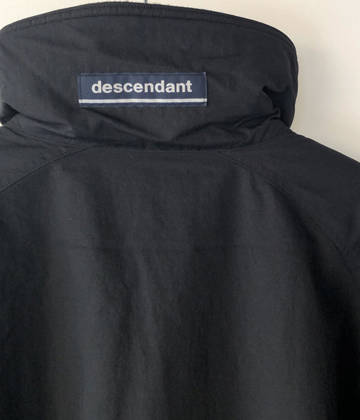 DESCENDANT/PISTEN NYLON JACKET (BLACK)