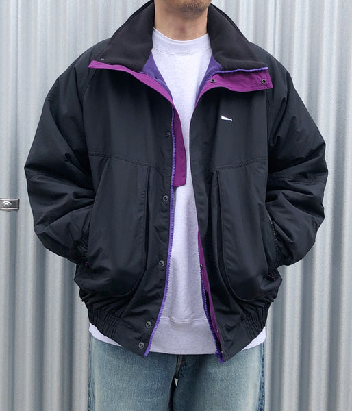 DESCENDANT/PISTEN NYLON JACKET (BLACK)