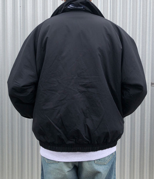 DESCENDANT/PISTEN NYLON JACKET (BLACK)