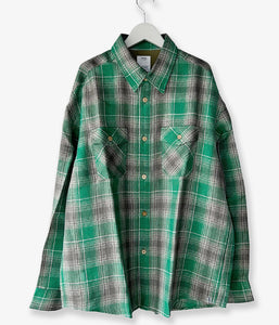 visvim/LUMBER CHECK L/S (GREEN)