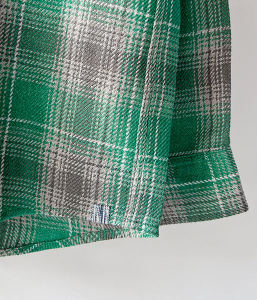 visvim/LUMBER CHECK L/S (GREEN)