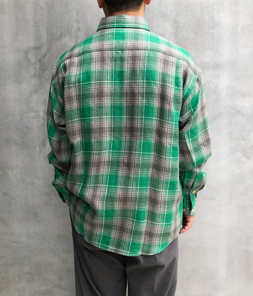 visvim/LUMBER CHECK L/S (GREEN)