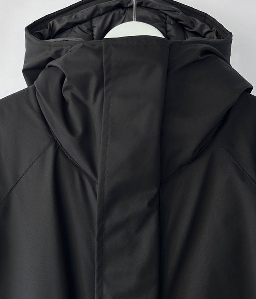 INTERIM/HYPER BIG HI-LOFT WATER PROOF INSULATED HOODED VEST (BLACK)