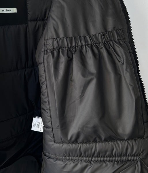 INTERIM/HYPER BIG HI-LOFT WATER PROOF INSULATED HOODED VEST (BLACK)