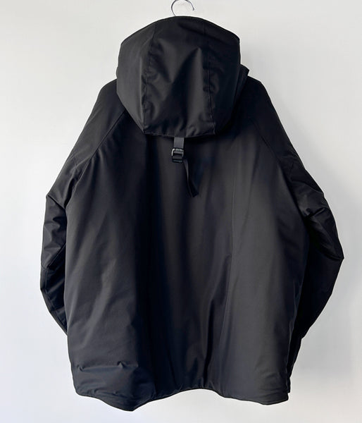 INTERIM/HI-LOFT WATER PROOF INSULATED HOODED JACKET (BLACK)