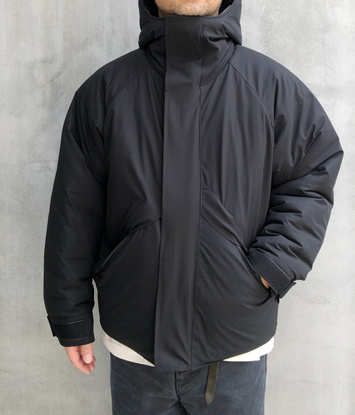 INTERIM/HI-LOFT WATER PROOF INSULATED HOODED JACKET (BLACK)