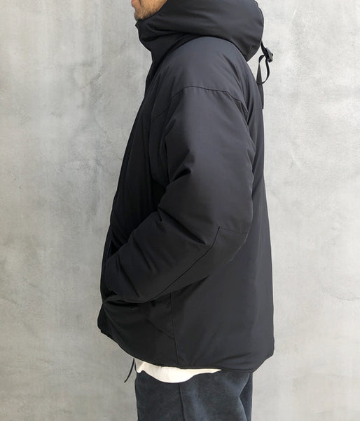 INTERIM/HI-LOFT WATER PROOF INSULATED HOODED JACKET (BLACK)