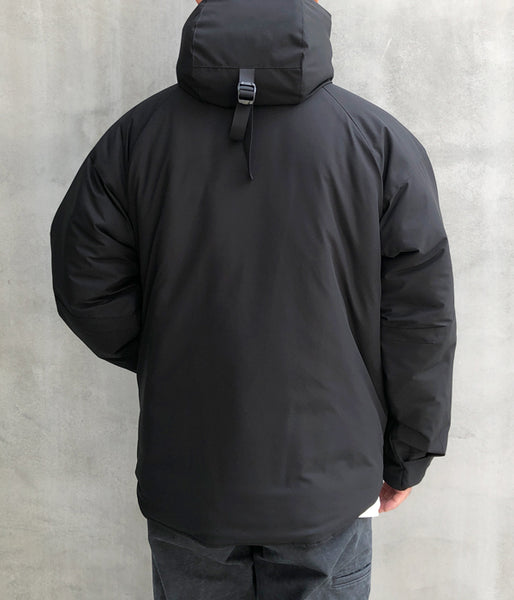 INTERIM/HI-LOFT WATER PROOF INSULATED HOODED JACKET (BLACK)