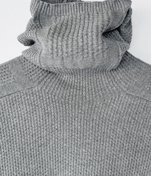 DESCENDANT/SCUBA KNIT HOODY (GRAY)